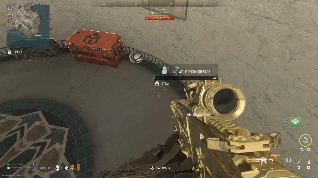 DMZ Noisemaker Mission. Decoy Grenade Location 🎯 YouTube