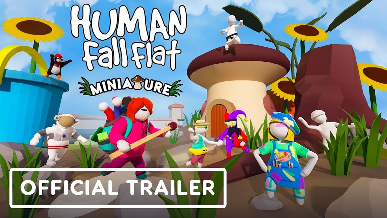 Human: Fall Flat – Official Miniature Level Launch Trailer