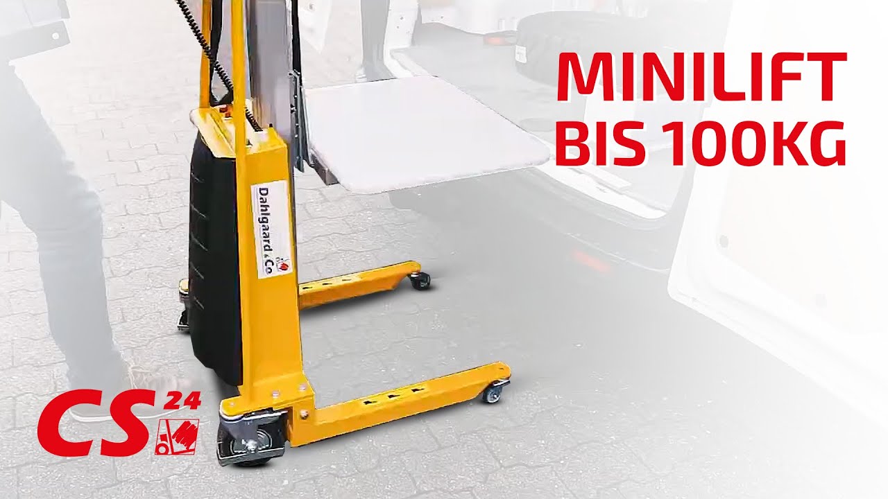 Minilifter / Minilift ESM bis 100 kg und 1,70 m Kompakt & Effizient