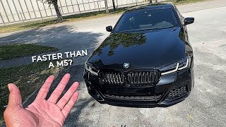 I TUNED MY BMW M550i...