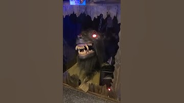 Thumbnail of Full Moon! #goregalore #shorts #haashow #transworld #hauntedhouse #prop #halloween #scary #wolf