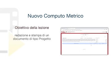 PriMus Tutorial - New Bill of Quantities - ACCA Software