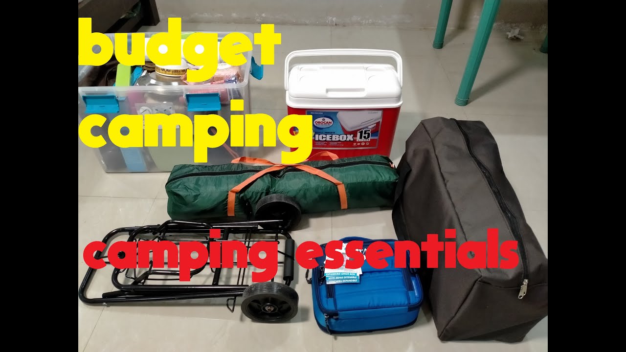 Camping essentials for budget campers (Philippines) Camping