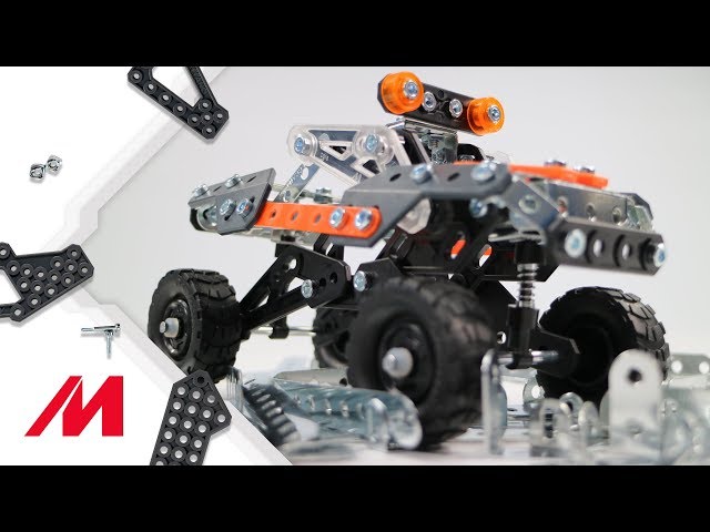 Meccano Rallye (25 modèles motorisés) - Construction en français 