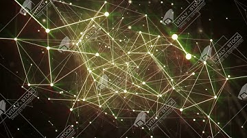 Abstract plexus shapes. Digital, communication and technology background