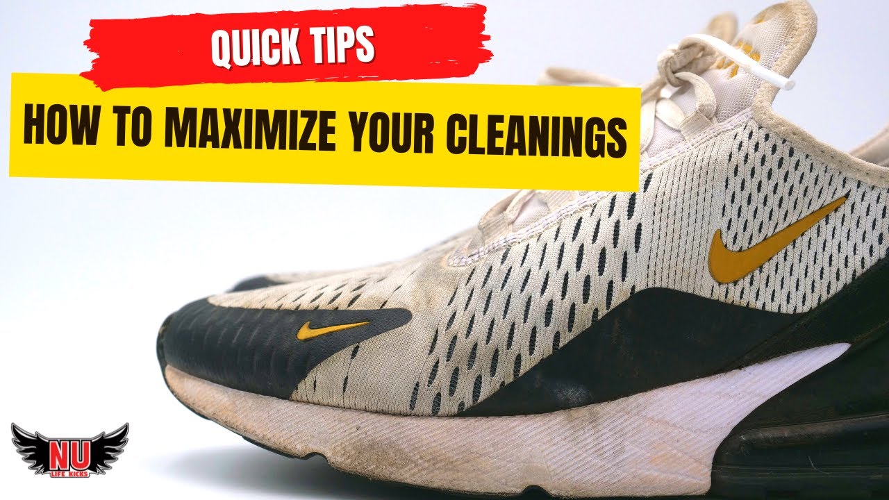 How to clean WHITE shoes | Nu Antidote Tips | Why aren't my shoes WHITE after cleaning?