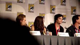 Vampire Diaries Panel at Comic-Con 2010 Part 1 Nina as Katherine