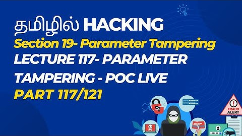 Lecture 117- Parameter Tampering - POC Live