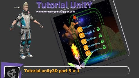 Tutorial  unity3D bahasa  indonesia  part 5 # 1(cara membuat tembakan dan peluru))