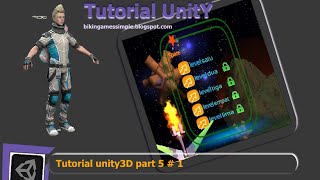 Tutorial  unity3D bahasa  indonesia  part 5 # 1(cara membuat tembakan dan peluru)) screenshot 4
