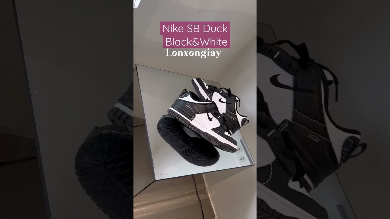 Nike Sb Duck Black&White 