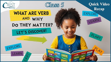 Class 5 Verbs | English Olympiad | CREST Olympiads
