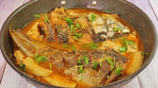 家常炖鱼的秘诀全在这里，鱼肉不腥鲜嫩又入味，做一大锅都不够吃
