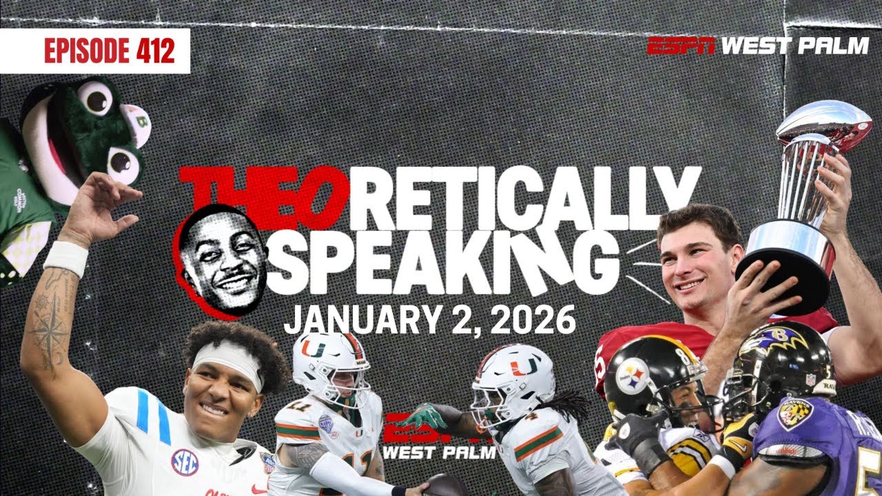 MIAMI IS FAVORED TO BE IN THE NATTY | Theoretically Speaking Ep. 412 | 1-2-25