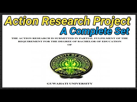 action research project b.ed