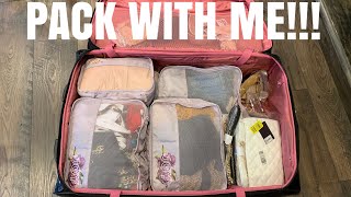 PACK WITH ME!!! FIRST TIME USING PACKING PODS/CUBES!! ☀