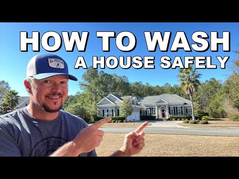 How to Pressure Wash A House Without Damaging It!