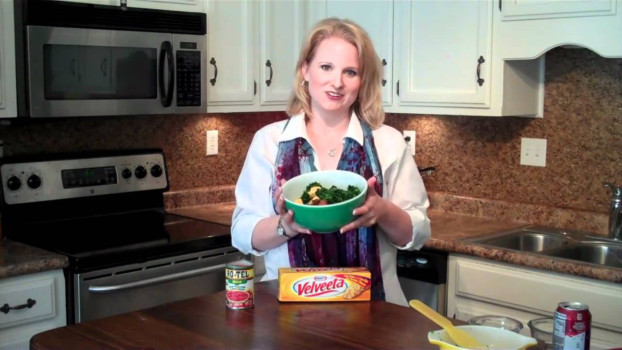 SP Velveeta Spinich Dip - YouTube