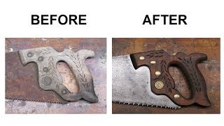 Disston Handsaw Restoration