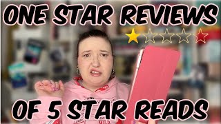 Reacting to 1 Star Reviews of My Favorite Books!