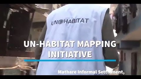 UN-Habitat Community Mapping for COVID-19