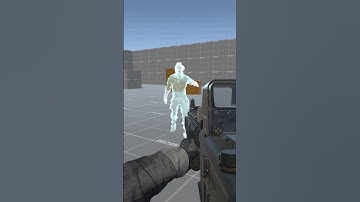 I improved hologram enemies in my game #scpshortstory #scp #scpgame #indiegame #scp_ua #hologram