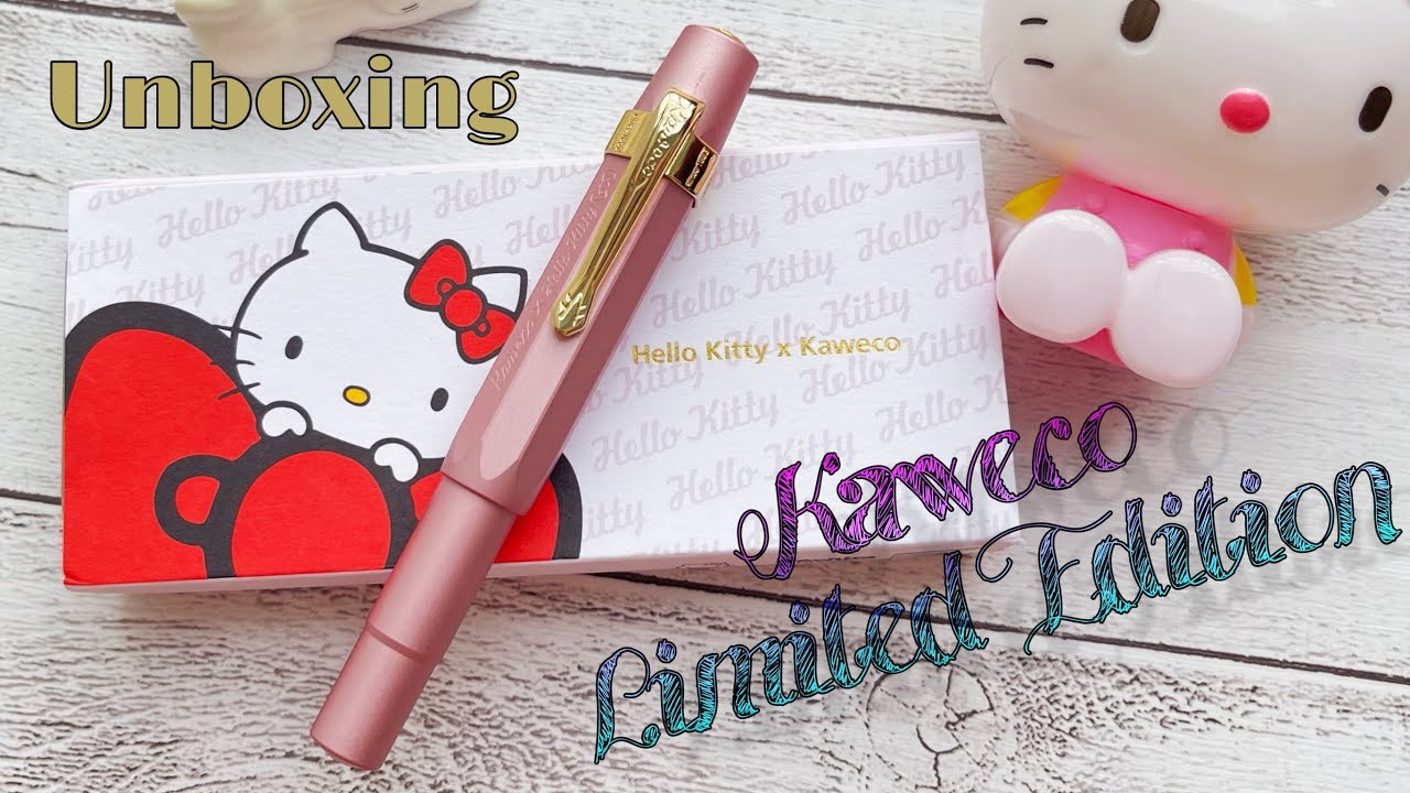 Kaweco Limited Edition HELLO KITTY x KAWECO unboxing Fountain Pen