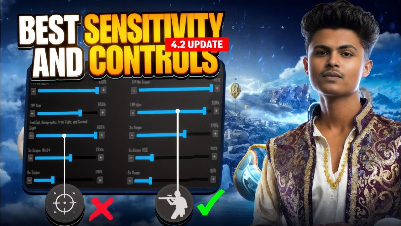 BEST SENSITIVTY AND CONTRULS |🔥4.2 UPDATE | #1 NO SCOPE PLAYER