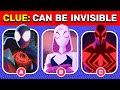 Guess The Spider-Man by only 1 CLUE | 🕸 Across the Spider Verse Ultimate Quiz