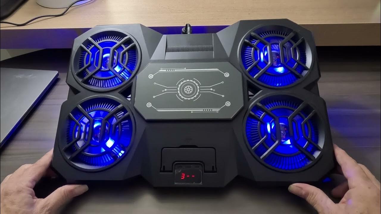 Navazip Thermoelectric Laptop cooler review by BigRigTravels YouTube