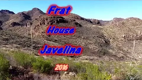 Frat House Javelina 2016