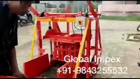 Concrete Block Making Machine - Global 430 Manual