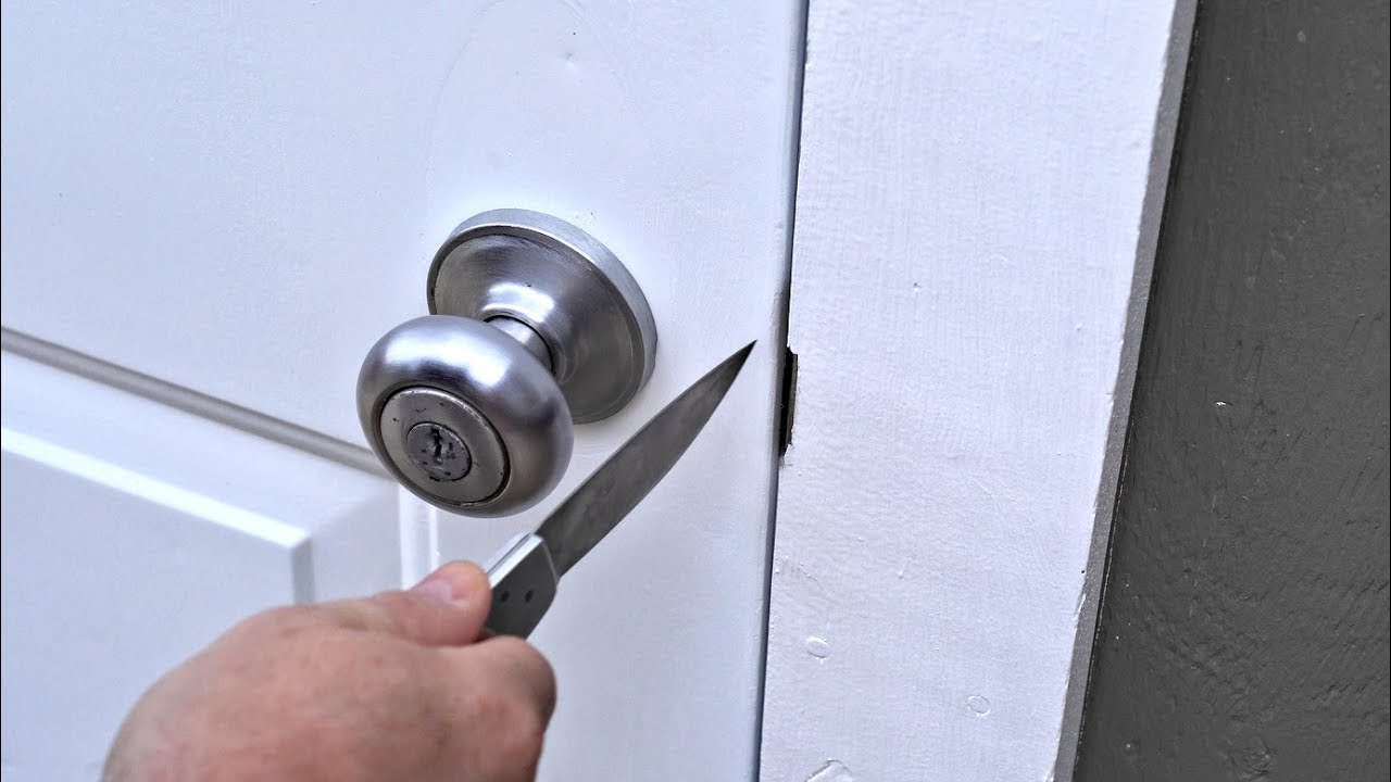 Open A Locked Door With A Knife? Door Security 101 