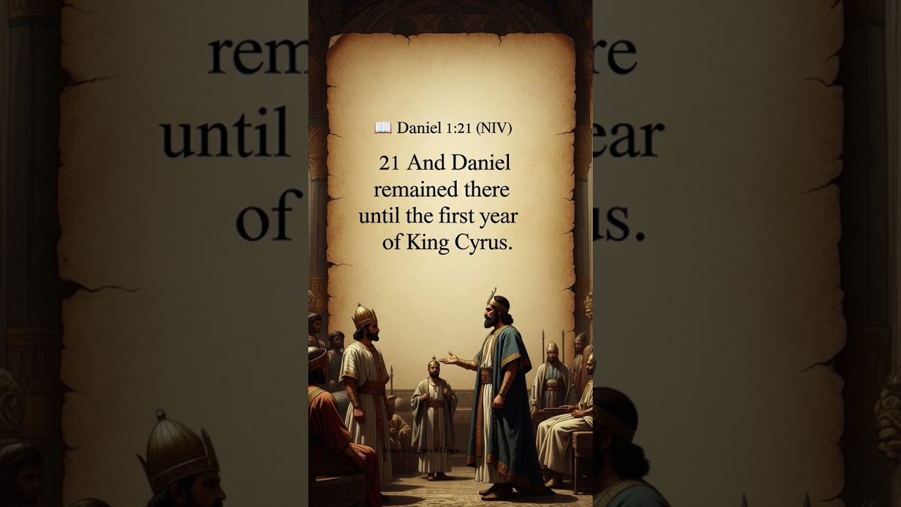 #DreamScreenAI God&rsquo;s Plan Stands Through Time | Daniel 1:21 #Shorts