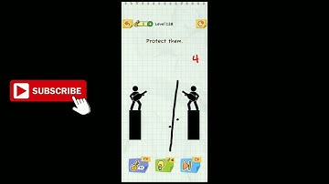 Draw 2 Save Stickman Puzzle New Update Level 138 Protect them