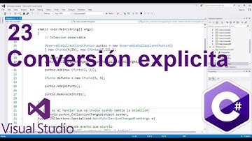 Tutorial C# nivel Avanzado 23 --- Conversión explicita