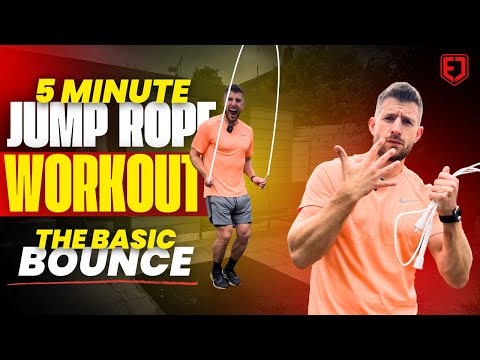 5-MIN JUMP ROPE WORKOUT | The Basic Bounce | Perfect For Beginners | Jump Rope