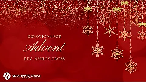 Christmas Morning Meditation - Rev. Ashley Cross