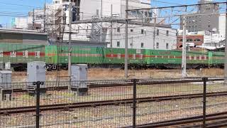 JR貨物 琵琶湖線 貨物列車 8K撮影