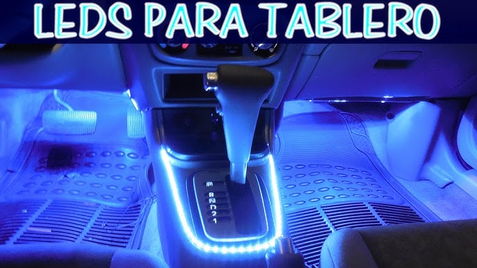 sistema de iluminación auto interior atmósfera luz led multi