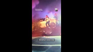 Iphone Helps New Jersey Police Save Man In Fiery Crash