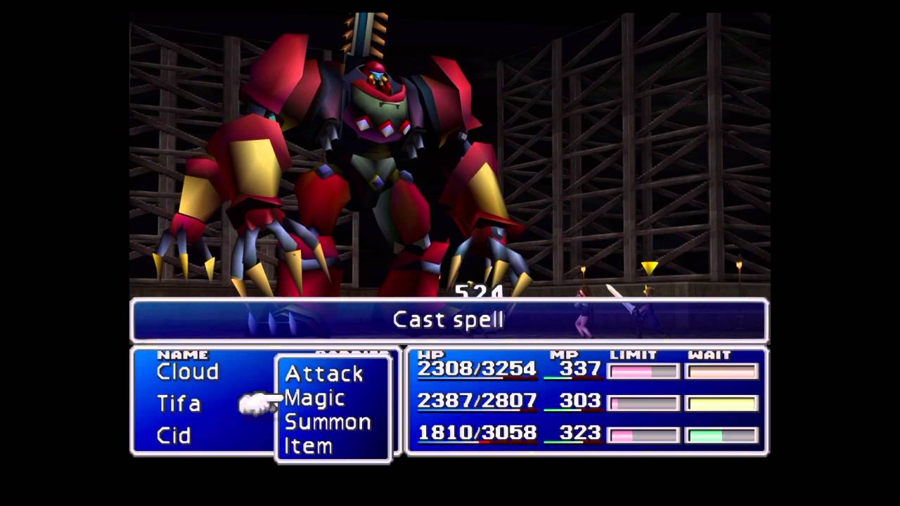 Proud Clod - Final Fantasy VII Boss Battle