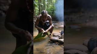 The Baka Tribe — Ancient Stone Dam Fishing &amp; Leaf Wrapped Steam Cooking