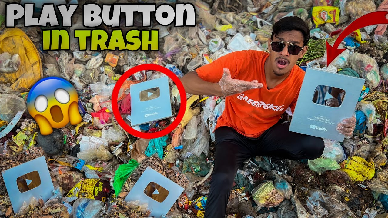 I FOUND MANY YOUTUBE PLAY BUTTONS IN GARBAGE ! 😱 | GONE WRONG ❗ | OSAIREEM KHAN VLOGS |