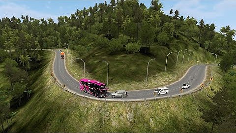 MOD MAP BUSSID KELOK EKSTRIM TSA // BUS SIMULATOR INDONESIA