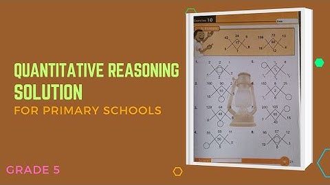 Quantitative Reasoning Solutions for Primary|Lantern Steps Quantitative Reasoning examples Book 5