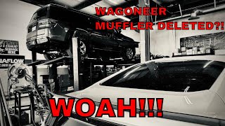 JEEP WAGONEER MUFFLER DELETE  REMY CAN BREATHE!