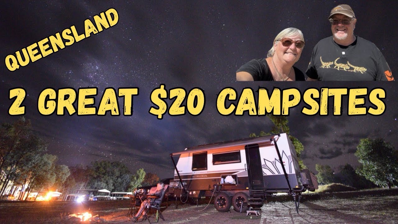 Theresa Creek Dam & Pete’s Place. Two great low cost Queensland camps. 