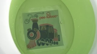 Pee‑kaboo Reusable Potty Training Sticker - Springtime & Let's Roll from Rahababy