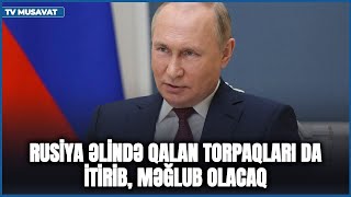 Rusiya əlində qalan torpaqları da itirib, MƏĞLUB olacaq! - E.Alıoğludan tam fərqli PROQNOZ